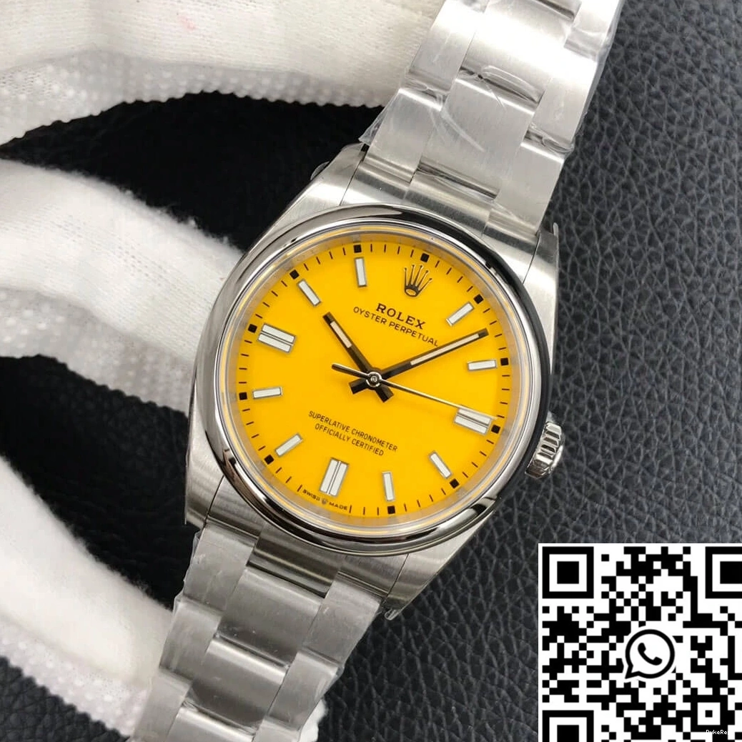 Factory Perpetual Dial Rolex Oyster M126000-0004 Yellow 36MM EW 0123